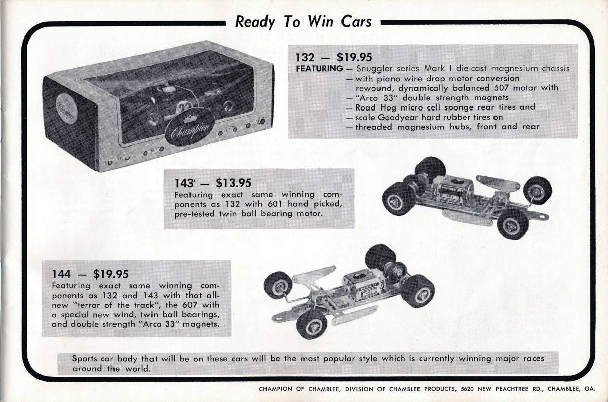 1968 Champion 'Official Parts & Price List' - Slot History - Slotblog