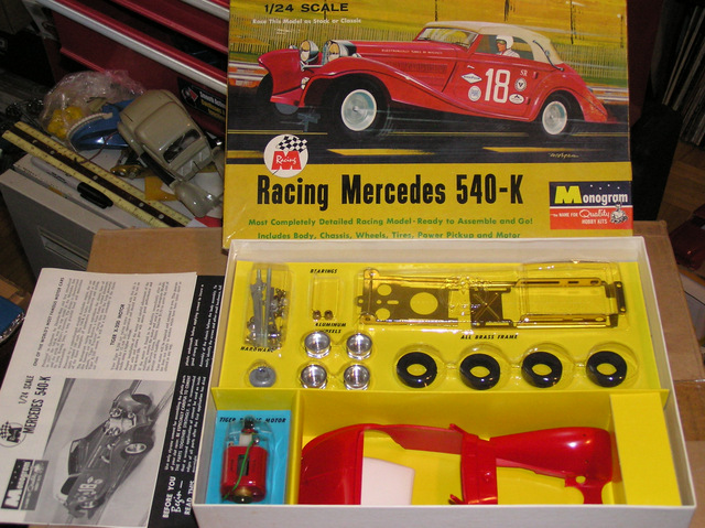 Unusual Monogram Series 2-1/2 Mercedes 540K - Production 1/24 