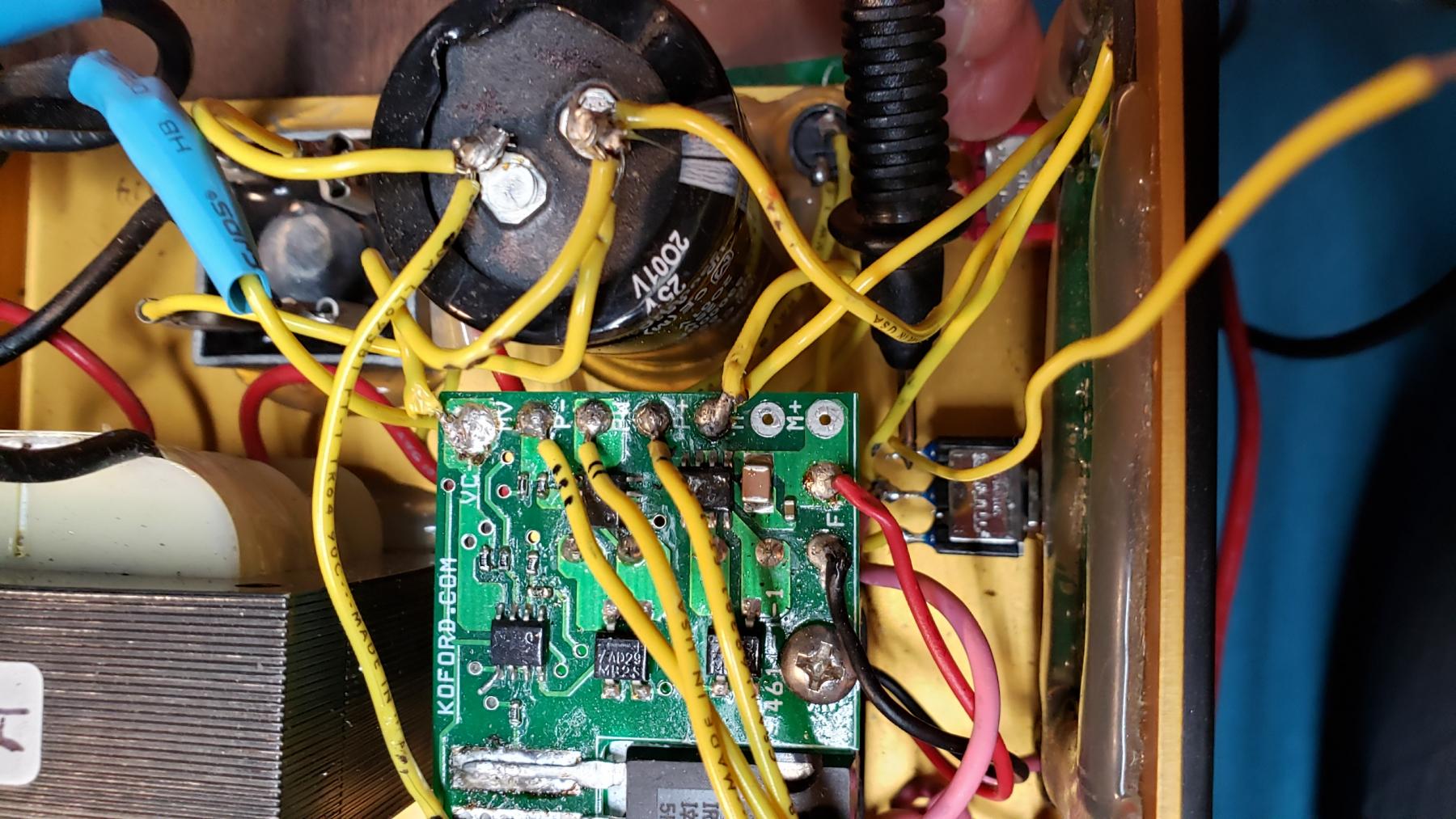 Koford power supply not working properly General Technical Info