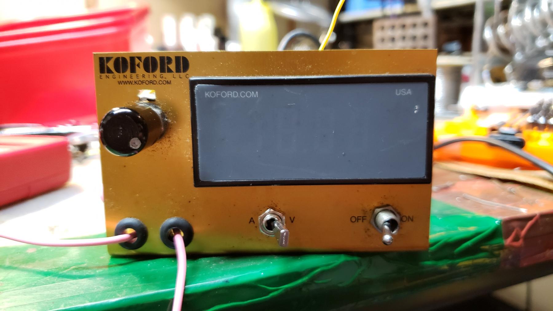 Koford power supply not working properly General Technical Info