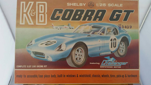 K&B Cobra GT Slot Car 1/25 - Production 1/24 Vintage Cars - Slotblog