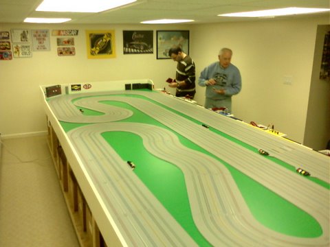 routed slot car track for sale
