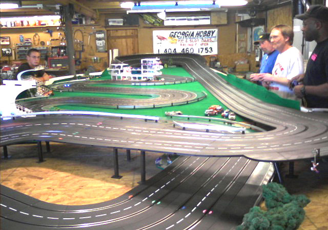 purple mile slot car track