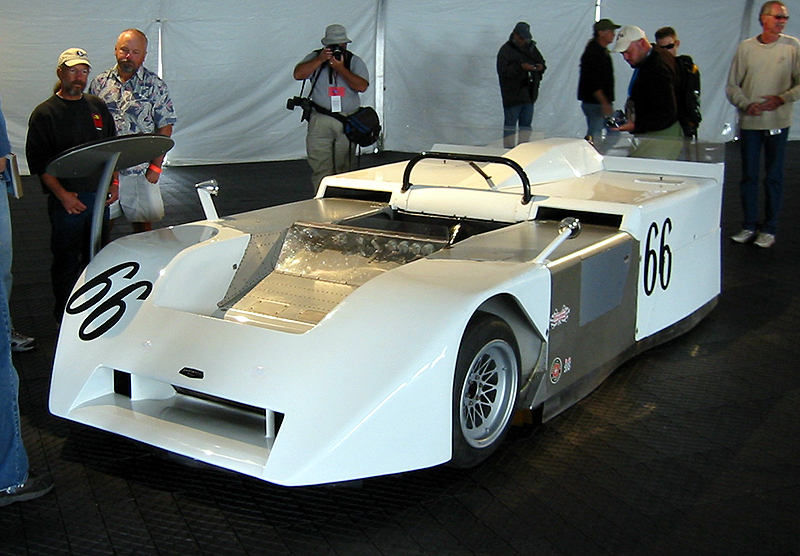 1970 Chaparral 2J racing car - Car Body Design