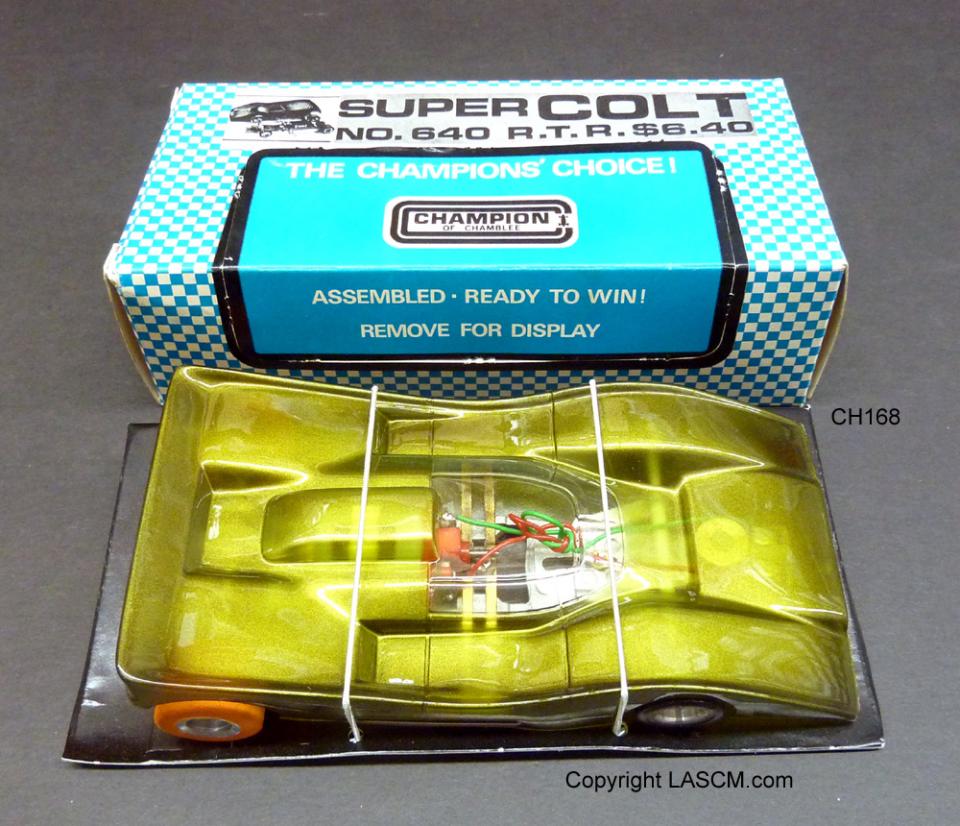 champion slot car products